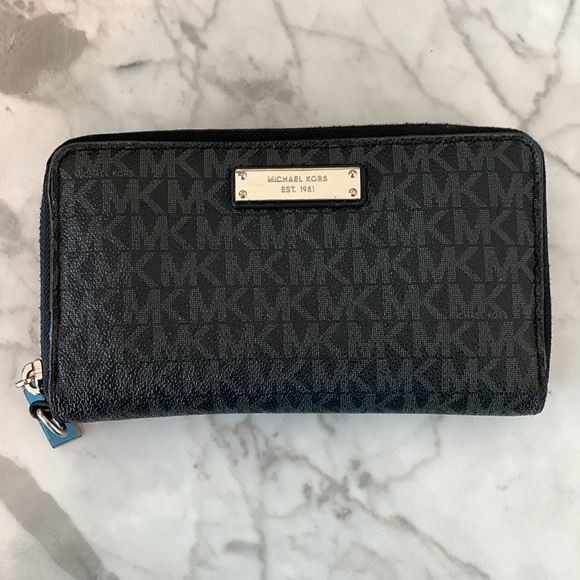 Michael Kors Logo Large Phone Case/Wallet - Picture 1 of 7
